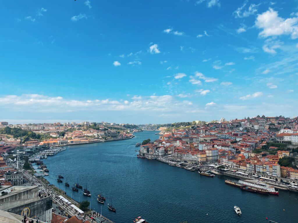 Porto is filled with stunning view points 