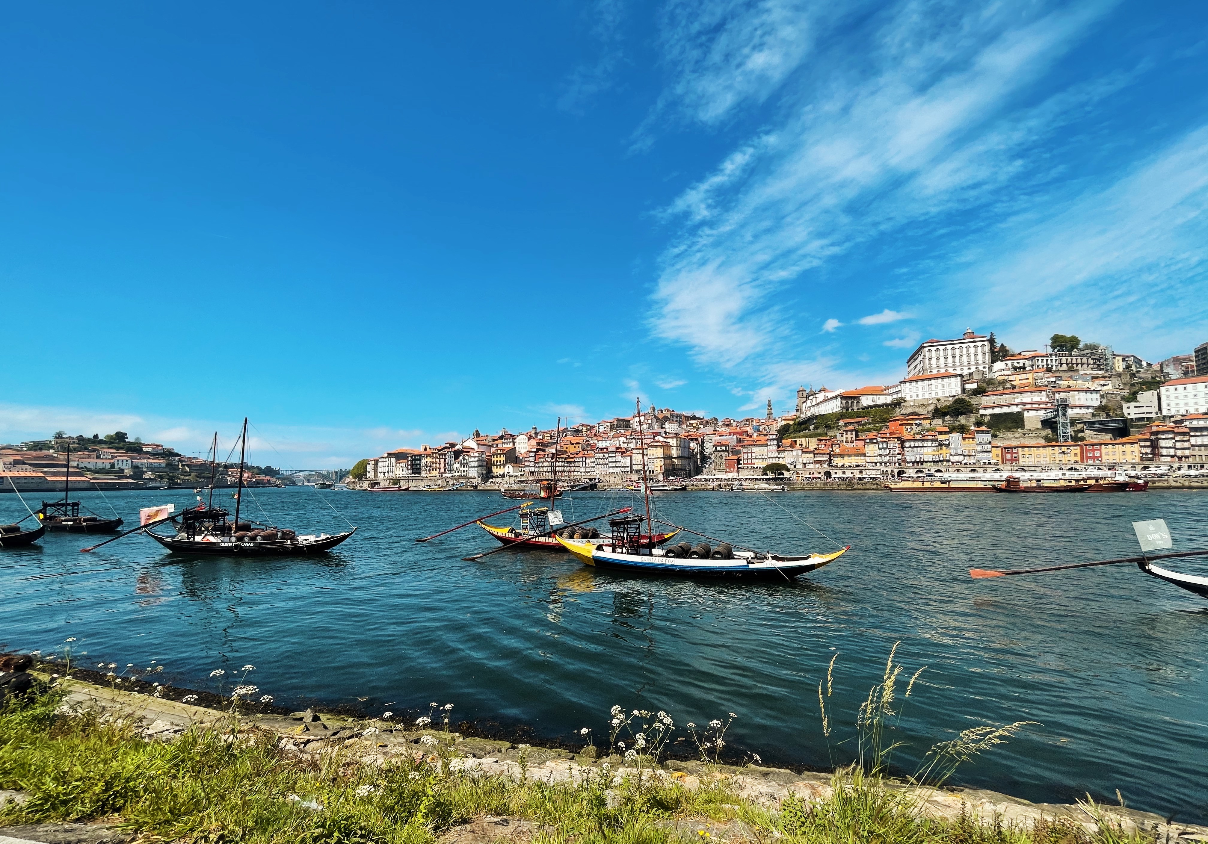 Visit Vila Nova de Gaia for the view and the port wine. 