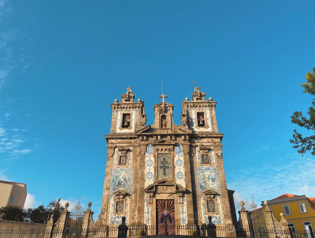 Igreja de Santo Ildefonso is a must see in your 2 days in Porto