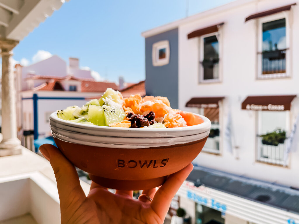 When in Ericeira, you must try an Acai bowl- a Brazilian delicacy. 